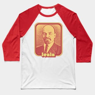 Vladimir Lenin // Retro Aesthetic Fan Art Design Baseball T-Shirt